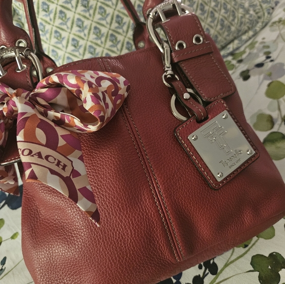 Tignanello Red Handbag - Picture 4 of 10